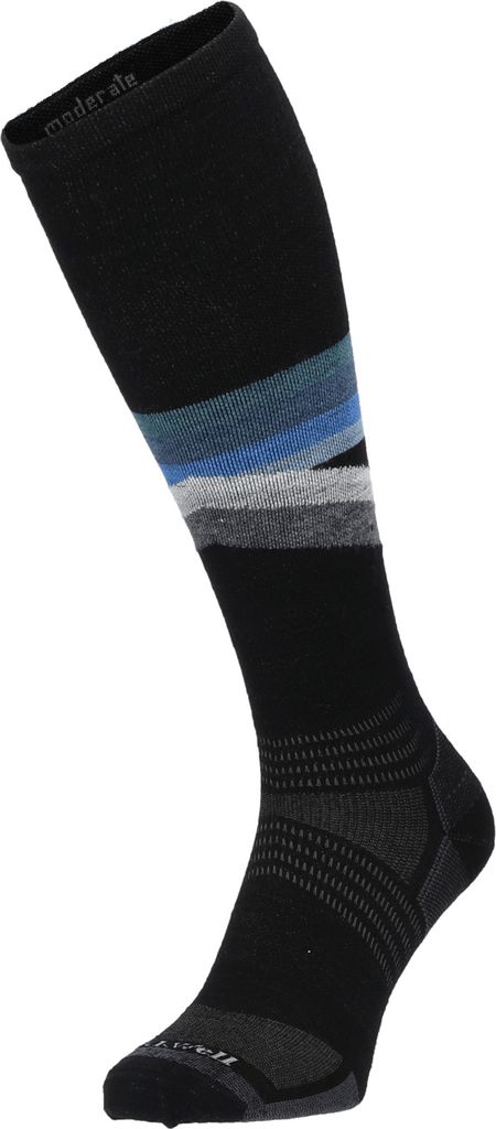 Sockwell Rainbow Racer UL Herren Skisocken 15-20 mmHg Black Größe 44-47