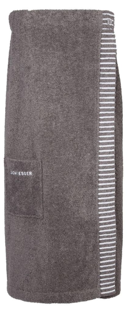 Schiesser Schiesser Home Saunakilt Damen anthrazit Stück Produktbild 