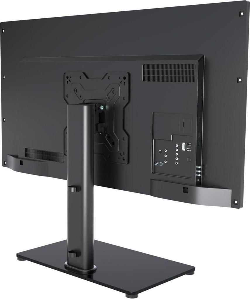 Universal TV Standfuss 17-43 Zoll Monitorständer Glasfuß Produktbild 