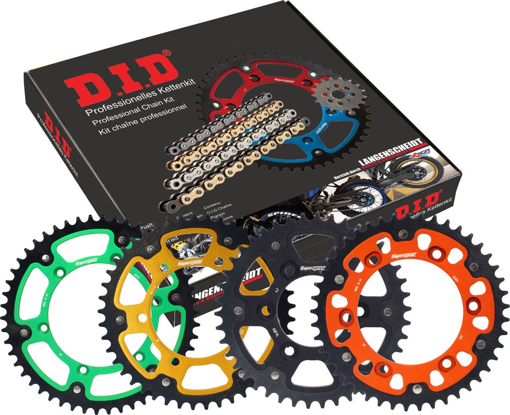 Kit Stealth (gold) Kompatibel mit TRIUMPH Street Triple 675 10... 16-47-118 DID525ZVM-X2 Niet