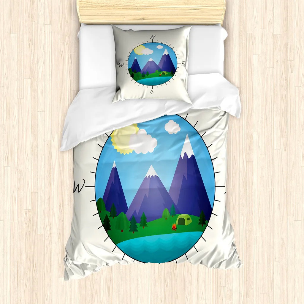 Set Letto Singolo Viaggio ABAKUHAUS 135x200 | Bussola Vintage