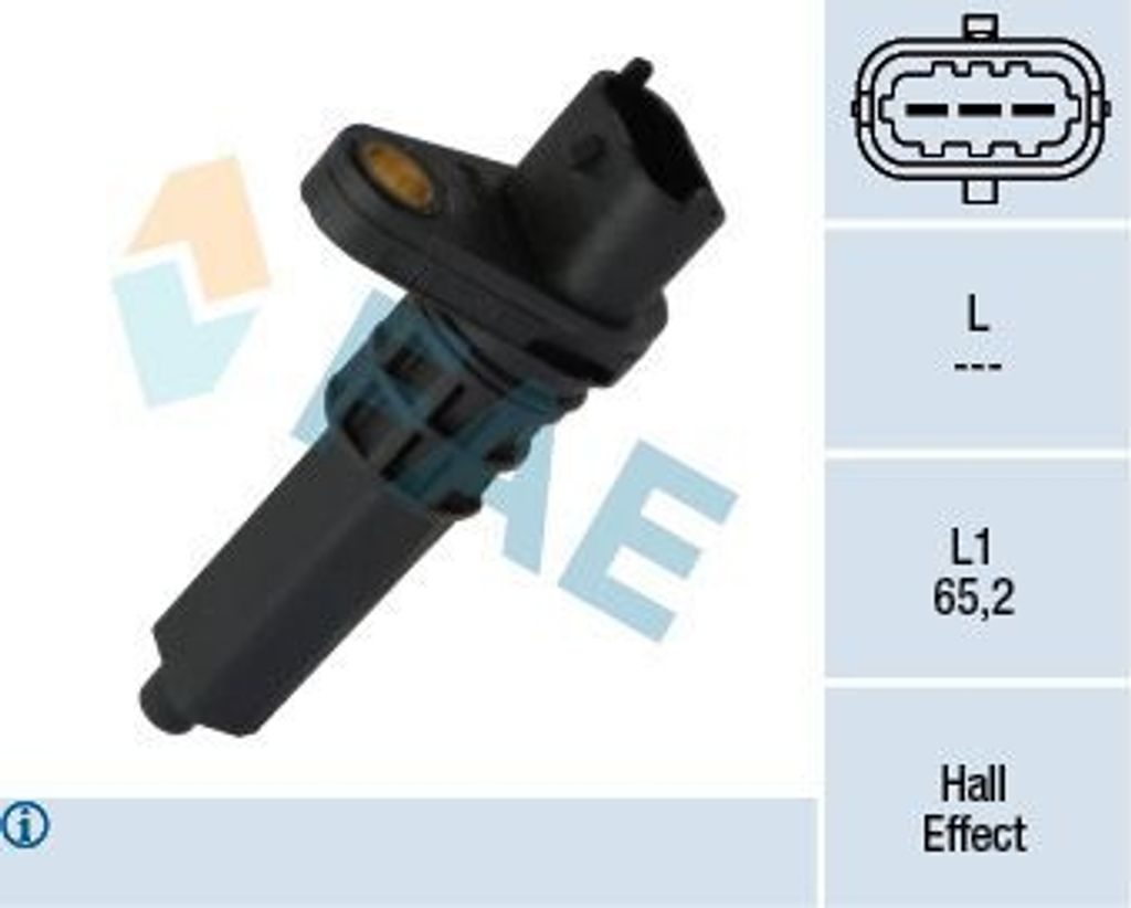 FAE Sensor Wegstrecke 79308 Hinten für OPEL Astra G CC (T98)