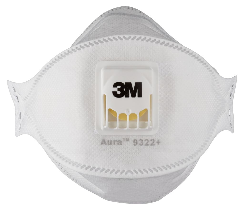 9322+ - Masque Anti-Poussières avec Valve 3M™ Cool Flow™ - Image du produit 