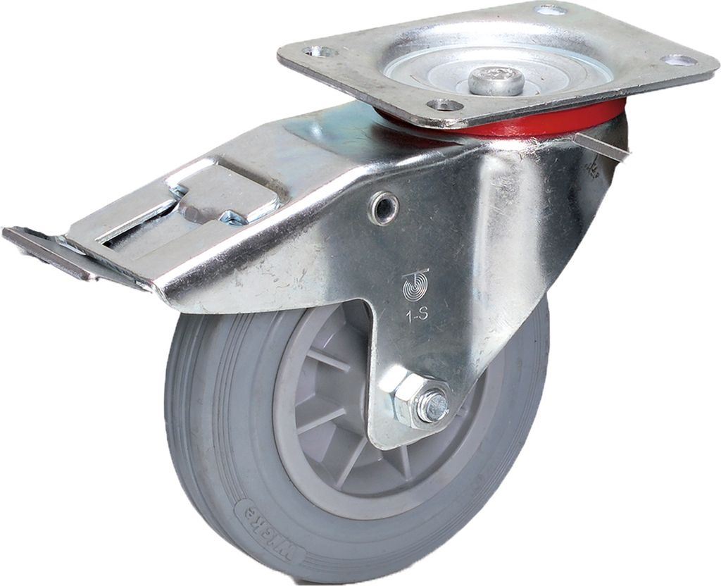 FETRA Lenkrolle mit Feststeller 160 x 40 mm, 71113