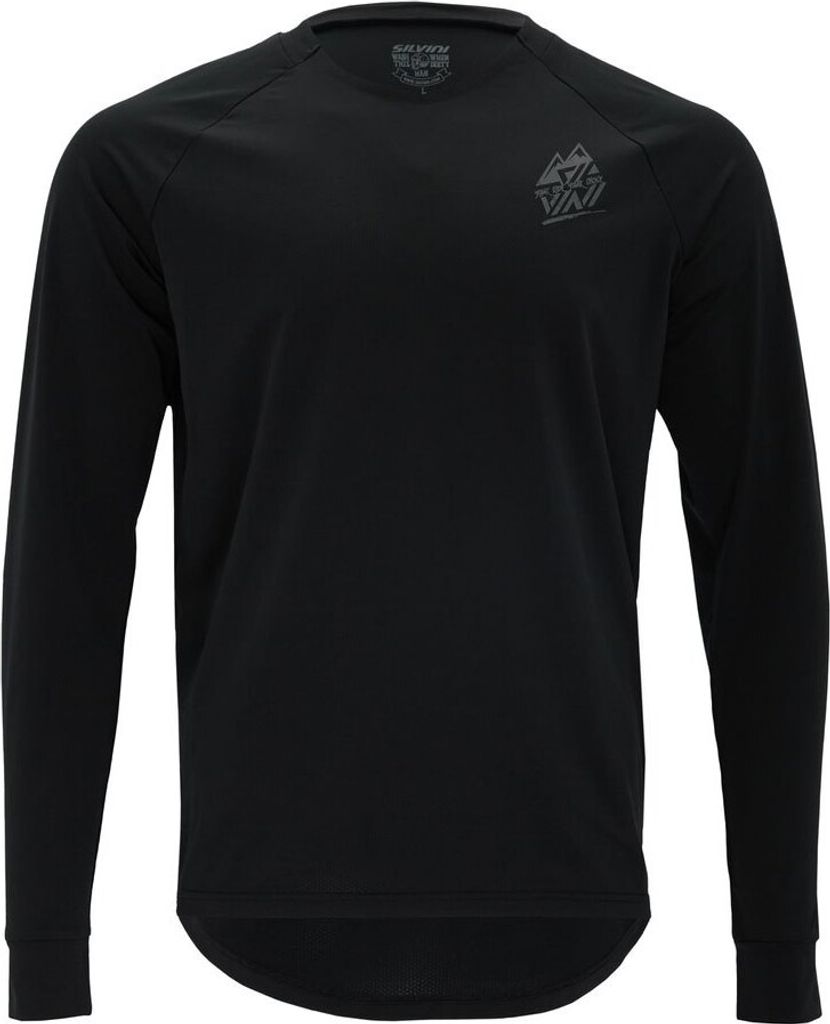 Silvini Cortino Langarm-trikot Schwarz L Mann Schwarz L