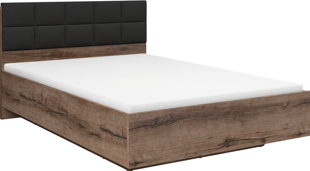 Bett 140x200 inkl. Lattenrost Romane Bois