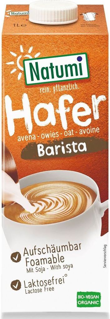 Ovsený A Sójový Nápoj Barista Bez Pridaných Cukrov1L - Obrázok produktu