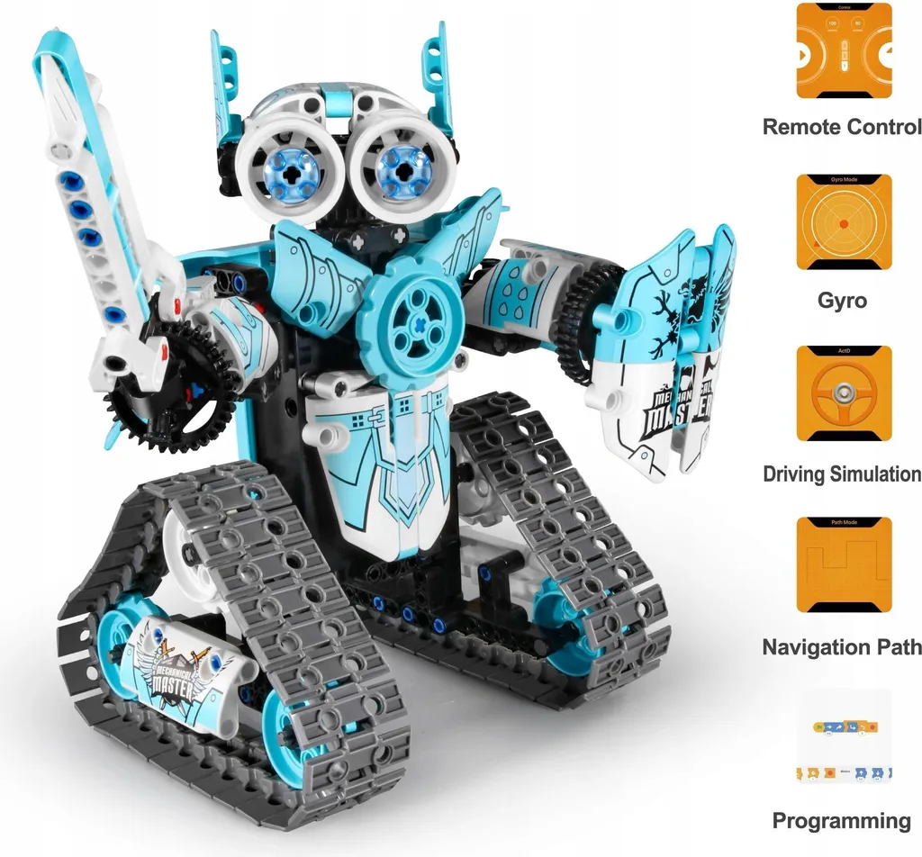 Robot de construction télécommandé IM.MASTER 8028 turquoise 3-en-1 - 11