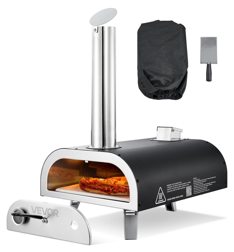 VEVOR 30,5 cm Outdoor-Pizzaofen Tragbarer Produktbild 