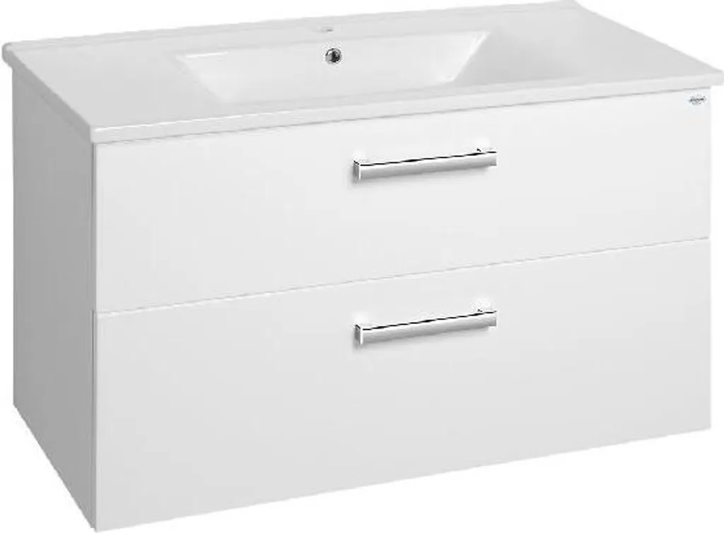 Meuble de rangement pour lavabo 97cm Aqualine Vega - Idéal salle de bain