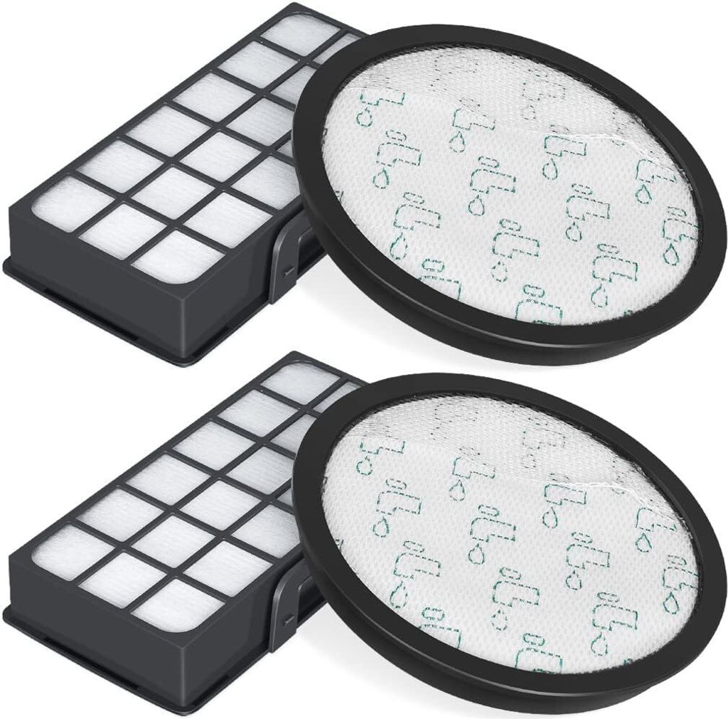 Set mit 2 HEPA-Filtern für Rowenta Silence Force Cyclonic 4AAAA RO7647EA RO7663EA RO7676EA RO7681EA (Modell RO76xx) Staubsauger, Ersatzfilterzubeh...