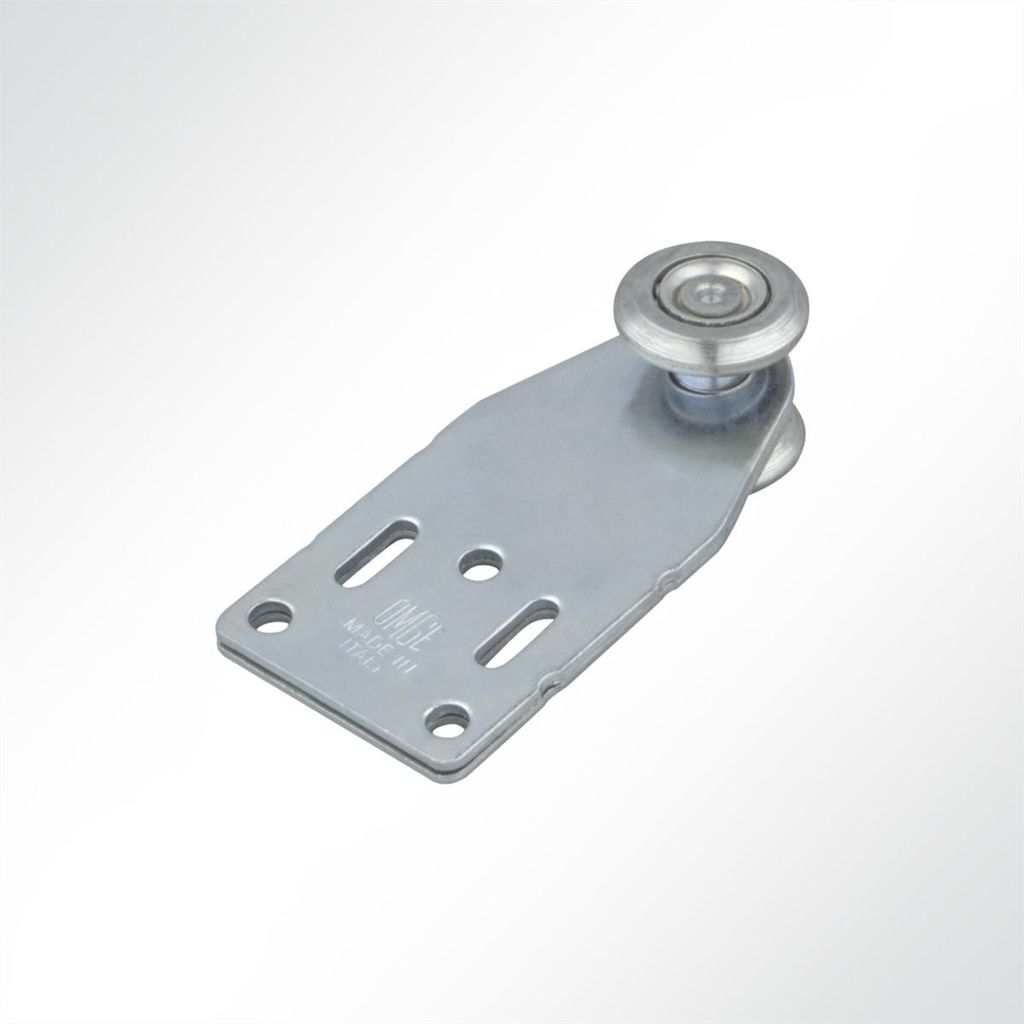 Lysel Laufrolle Vorhangrolle Führungsrolle verzinkt für Laufschiene 35x30mm mit Kugellager (300 Stück)