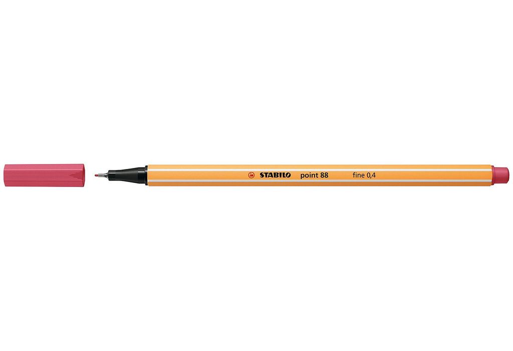 STABILO point 88 erdbeerrot Image du produit 