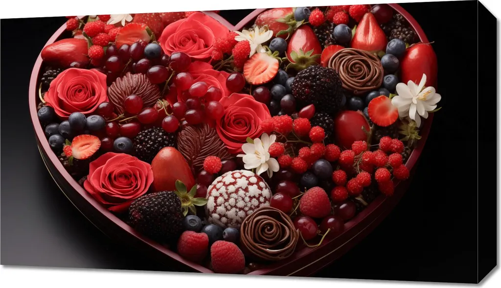 Quadro 70x40 cm L'essenza del gusto - Stampa su Tela Cucina Moderna