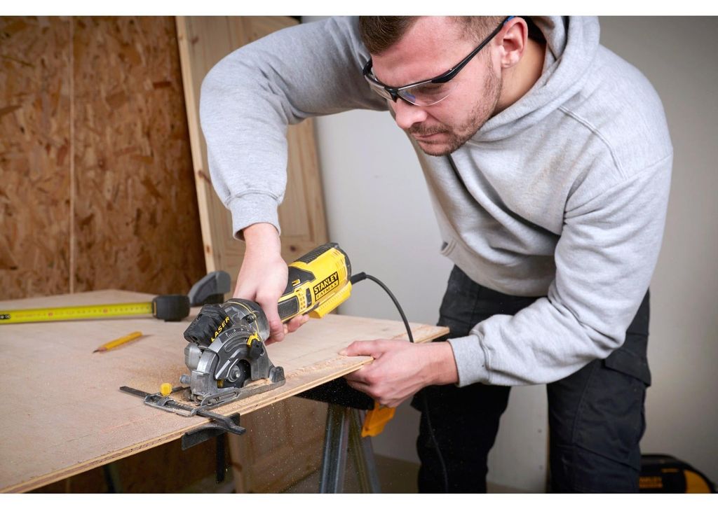 Stanley Fatmax Kompakt-Handkreissäge 650W, Koffer, Zub Produktbild 