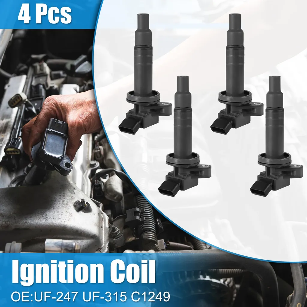 Lot de 4 Bobines d'Allumage UF247 pour Moteur Toyota Celica 1.8 Litres
