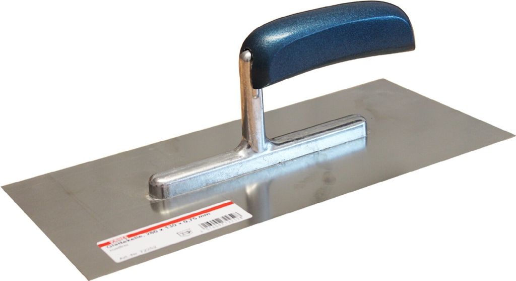 Glättekelle 280 x 130 x 0,75 mm, rostfrei
