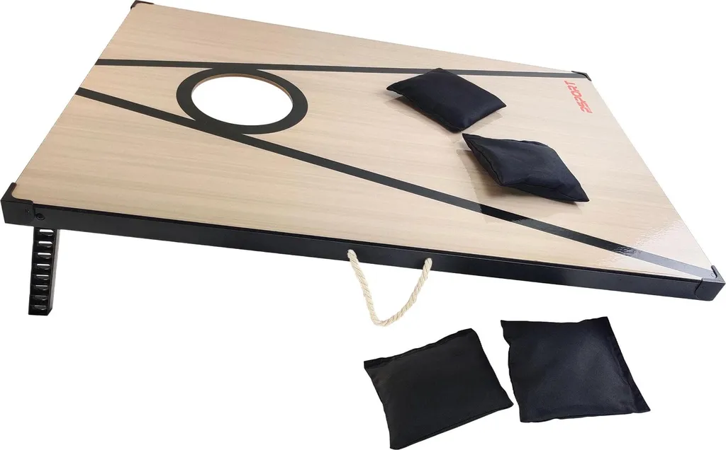 Jeu de Lancer ProSport Cornhole 90x60cm Idéal pour Mariages et Barbecues