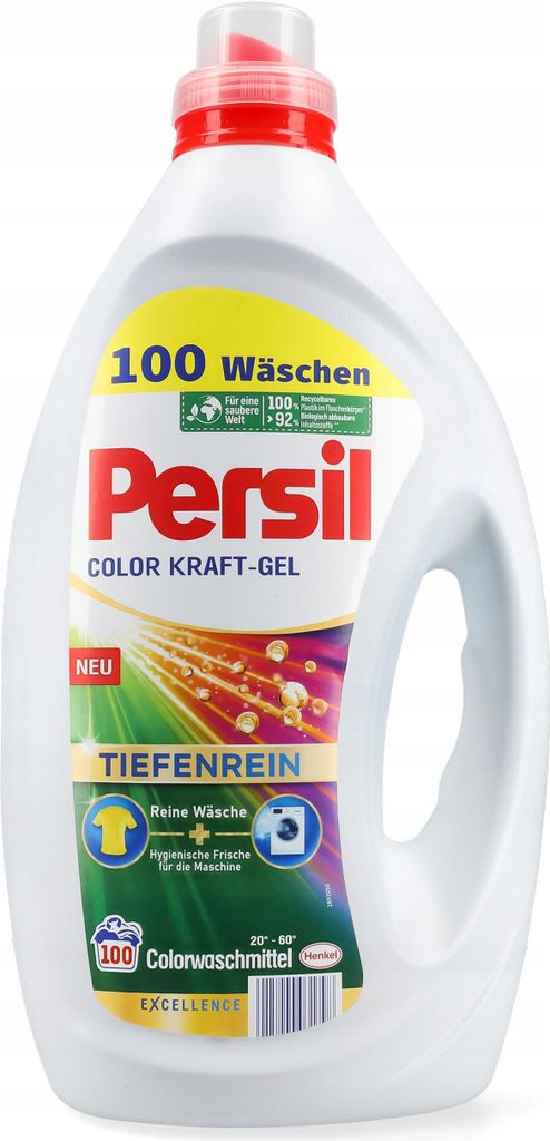 Persil Color Żel do prania kolorowych tkanin 4,5 l 100 prań Zdjęcie produktu 