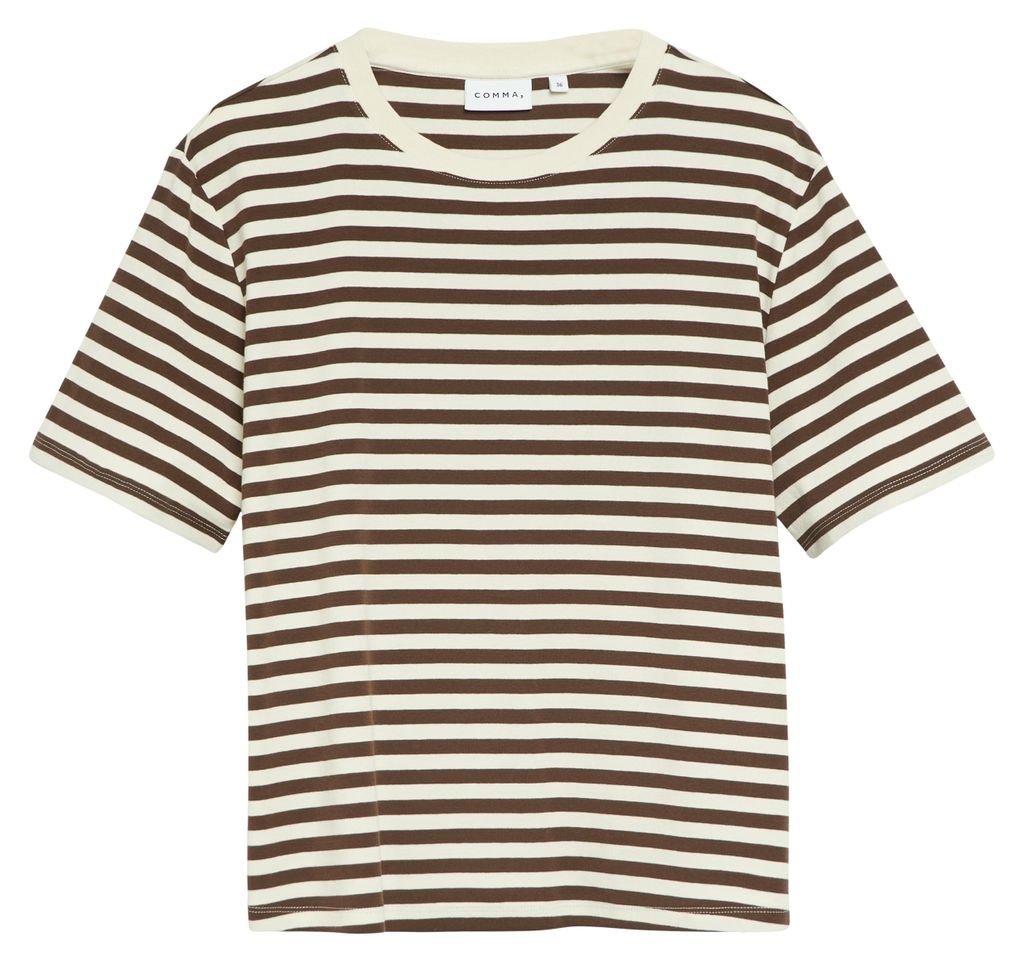 Comma T-Shirt BROWN 44