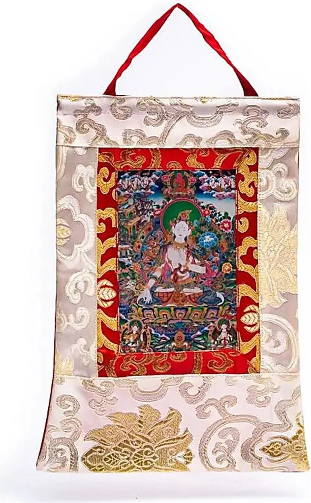 Décoration Méditation Tara Thangka - Lot de 2 Impressions 29x20cm Zen