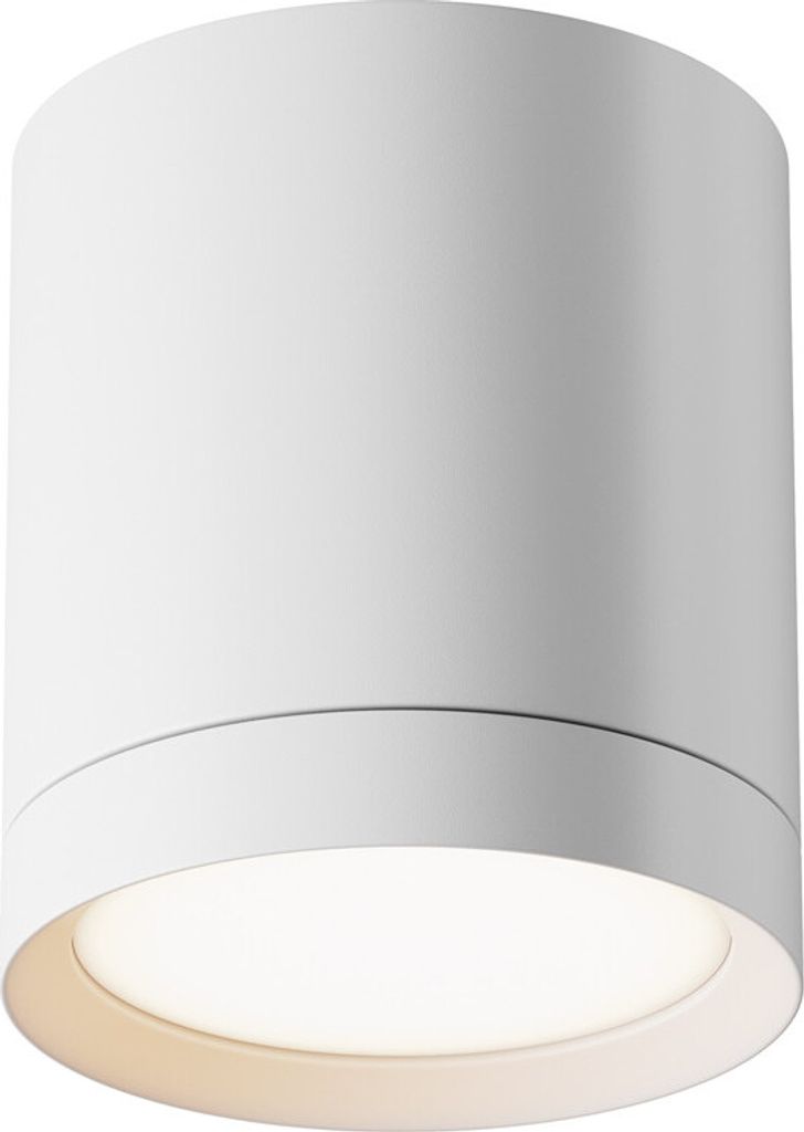 Plafonnier rond à LED Maytoni, blanc, Ø 8,5 cm, 15 W, Image du produit 