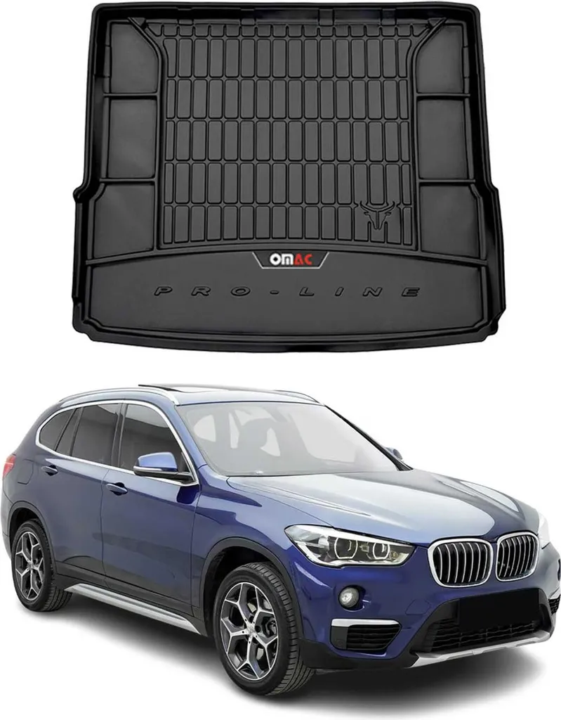 Rivestimento Bagagliaio TPE BMW X1 F48 2015-2022 | OMAC Gomma 3D Nera