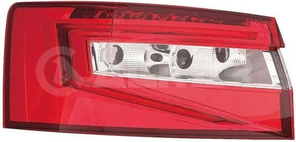 Feu arrière extérieur de remplacement pour Skoda Superb III 3V