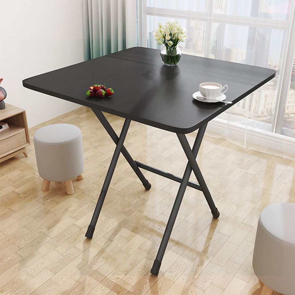 Klappbarer Esstisch Quadratisch Massiv MDF 4 Personen Home Produktbild 1