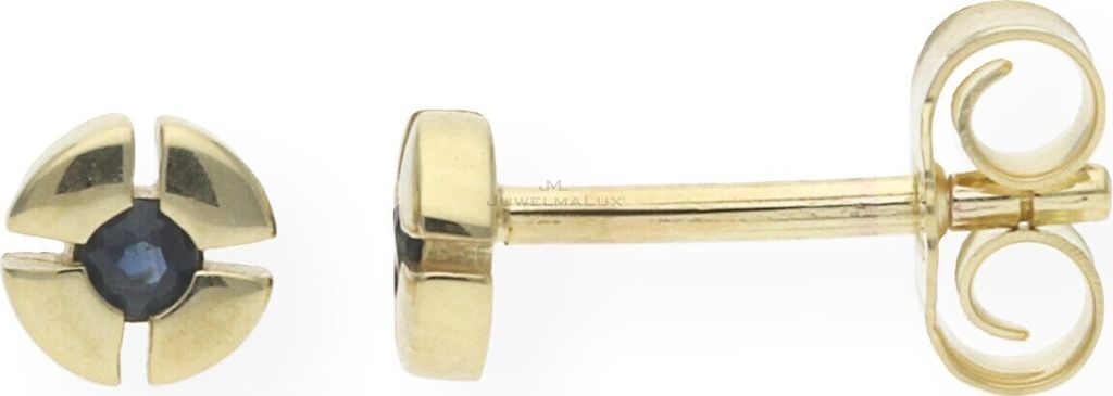 Ohrstecker Gold 333 Saphir JL20-06-0619 JuwelmaLux