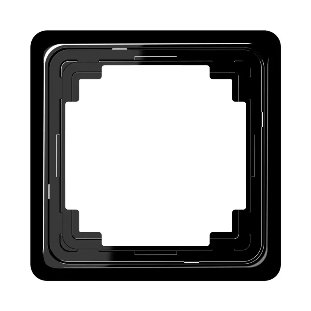 Plaque JUNG CDP 581 SW Noir en Duroplast : Finition Murale Anti-Traces