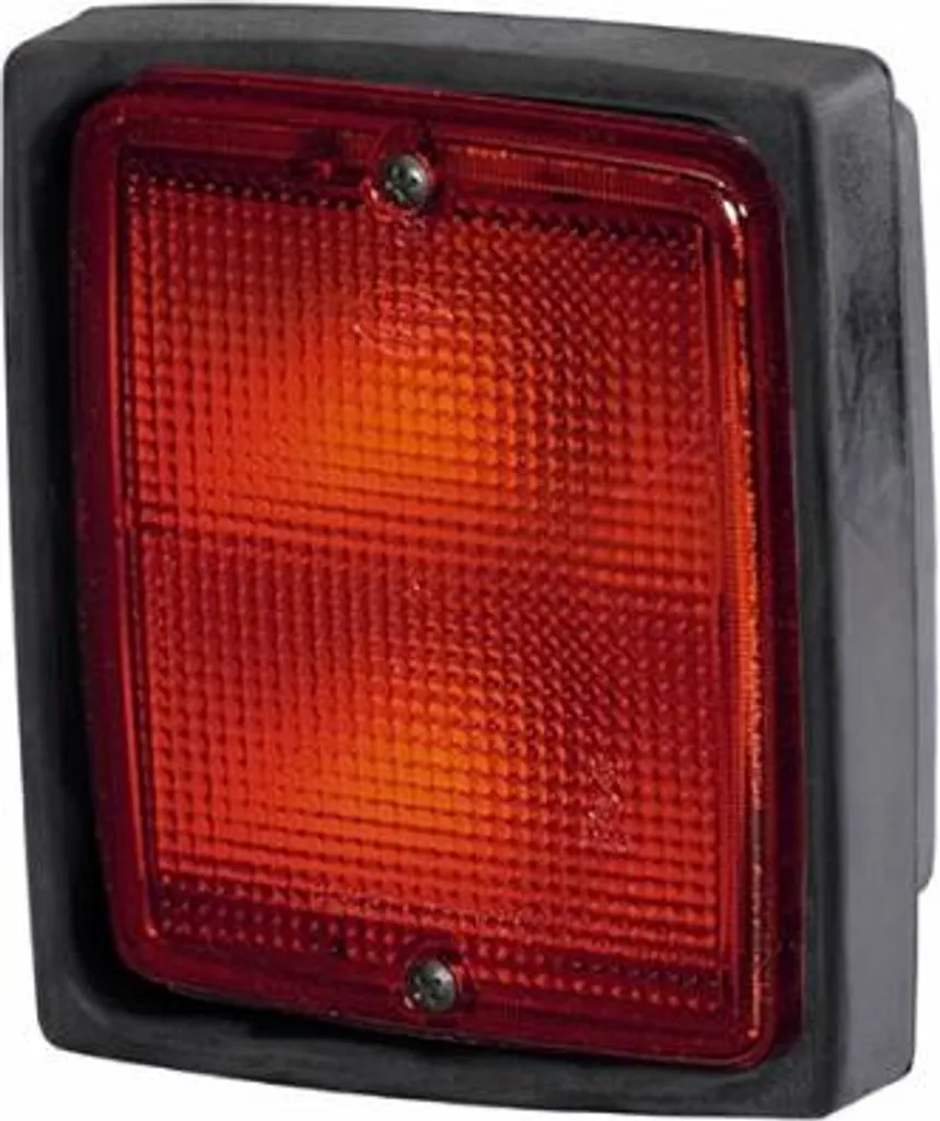 Feu de brouillard arrière rond Hella 13.6 cm pour remorque et camion