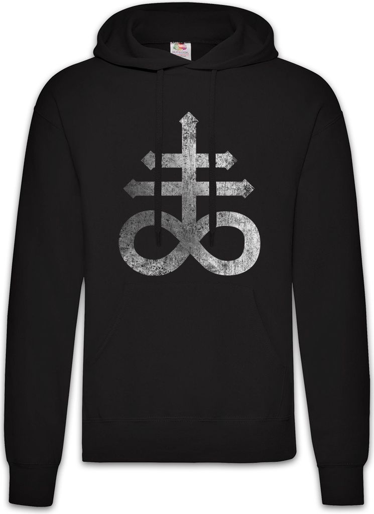 Urban Backwoods Leviathan Cross, Herren Hoodie, Farbe: Schwarz, Größe: 2XL
