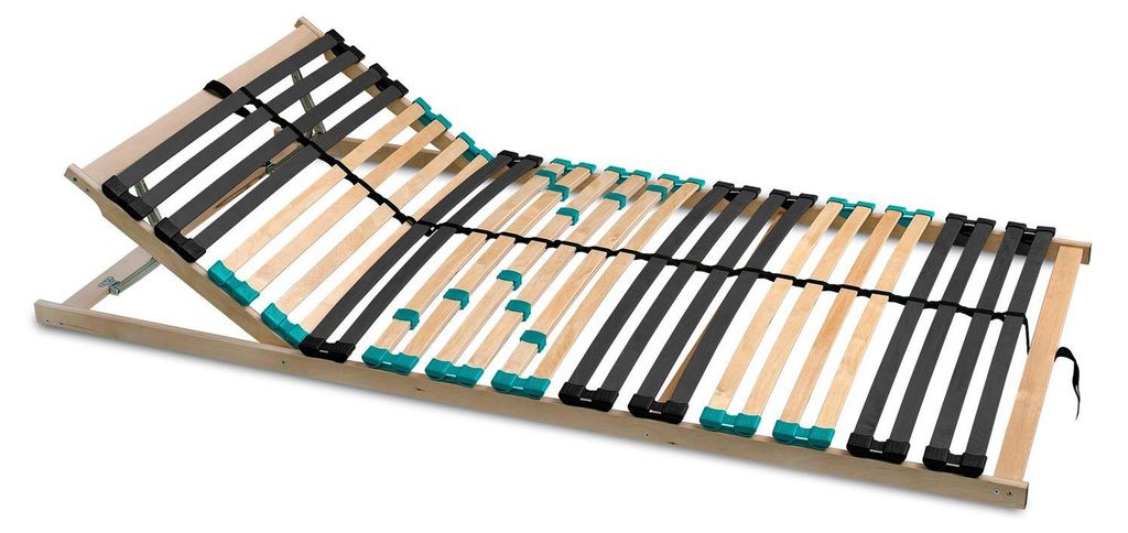 Coemo 7-Zonen Lattenrost DRÖMSON 100x200 cm 28 Federleisten Produktbild 