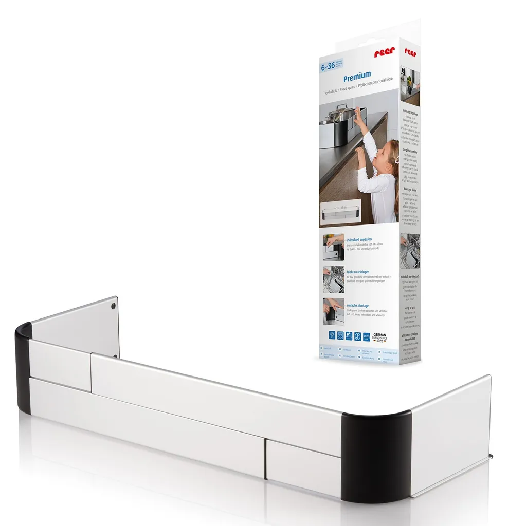reer 20068 Grille de Protection de Four Premium, Sécurité Enfant à Coller - 13