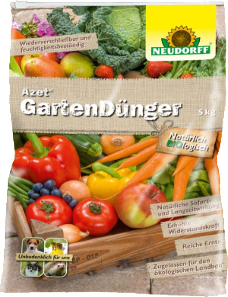 Nawóz ogrodniczy Neudorff Azet - 5 kg Zdjęcie produktu 