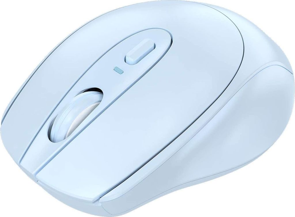 Geräuschlose, wiederaufladbare 2,4-GHz-Computermaus mit USB-Empfänger