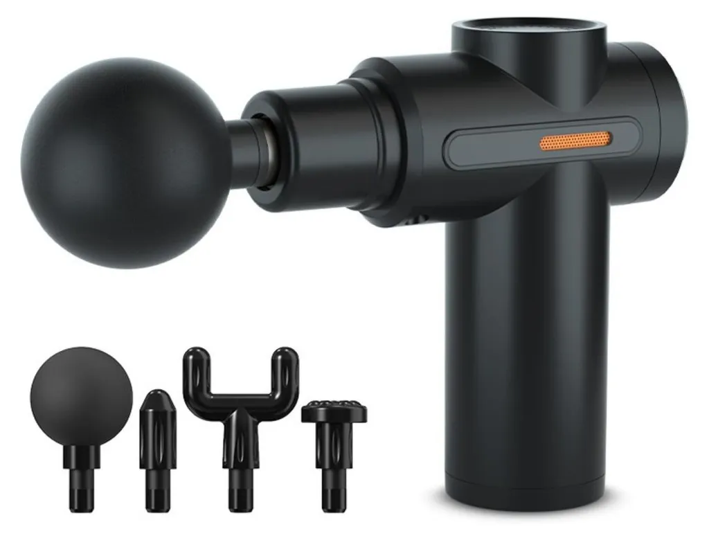 Pistolet de Massage Corps Entier - Idéal Récupération Sportive - Noir
