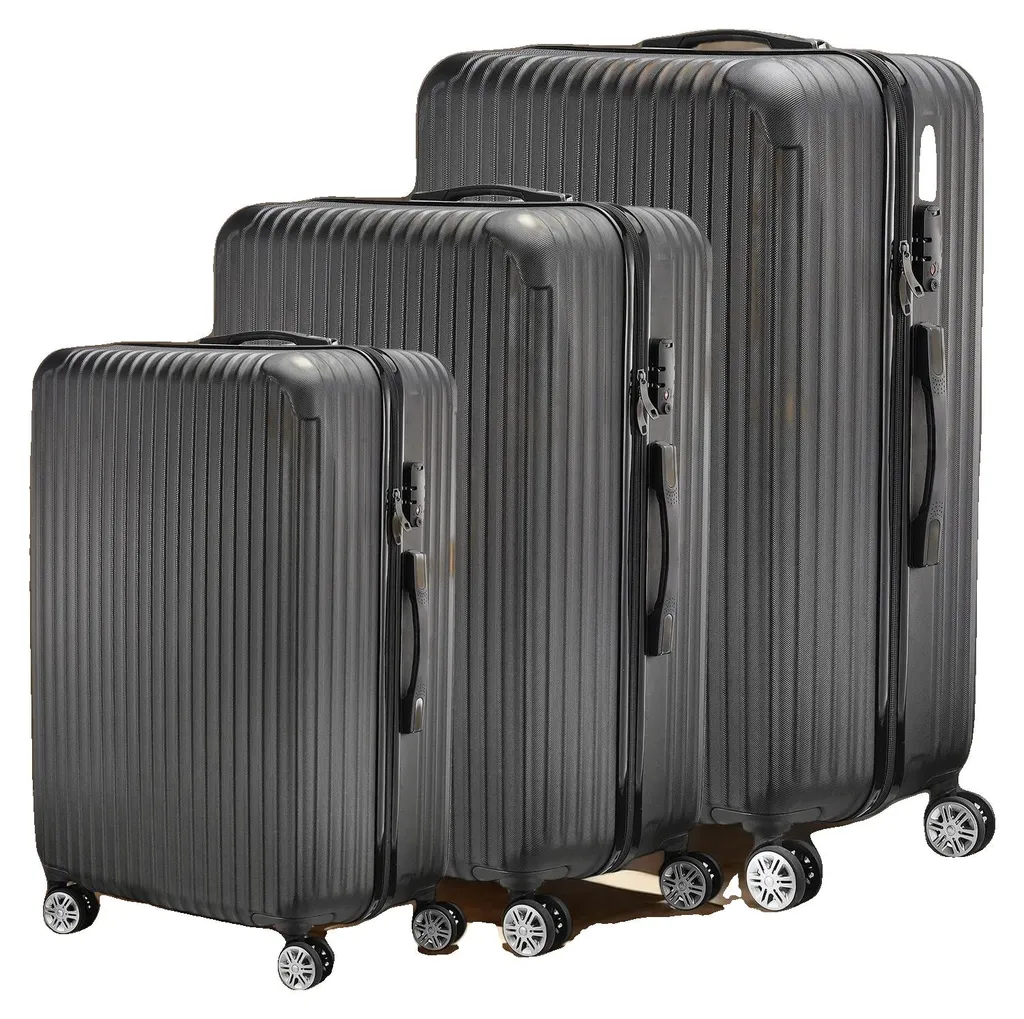Valise 30 pouces légère noire, fini l'encombrement avec ce modèle empilable