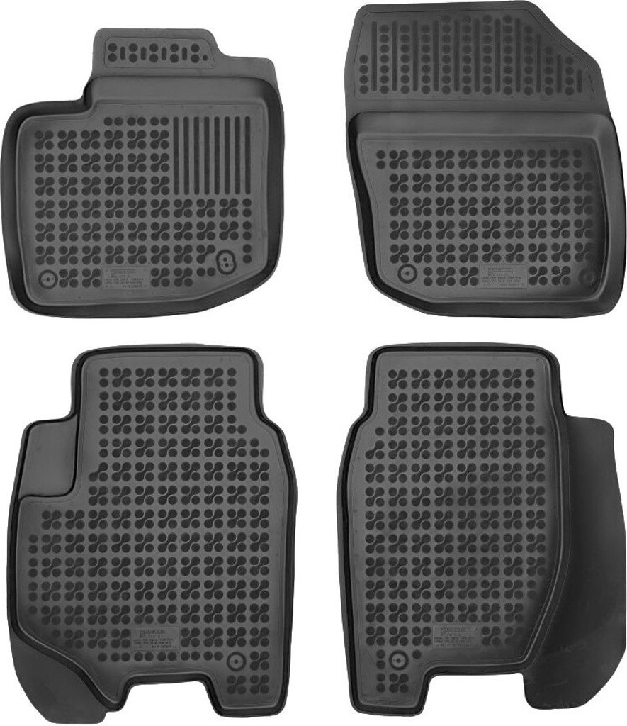 Gummi-Fußmatten Honda Civic 2012-2016 (hb und combi)