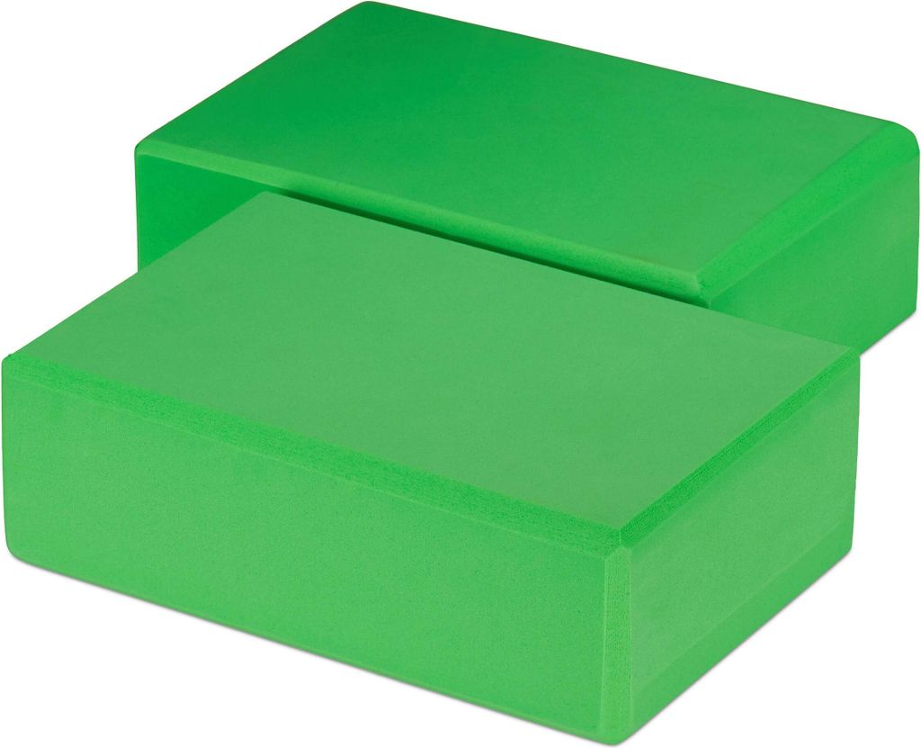 Relaxdays Unisex - sada 2 bloků na jógu pro dospělé, bloky Obrázek produktu 7