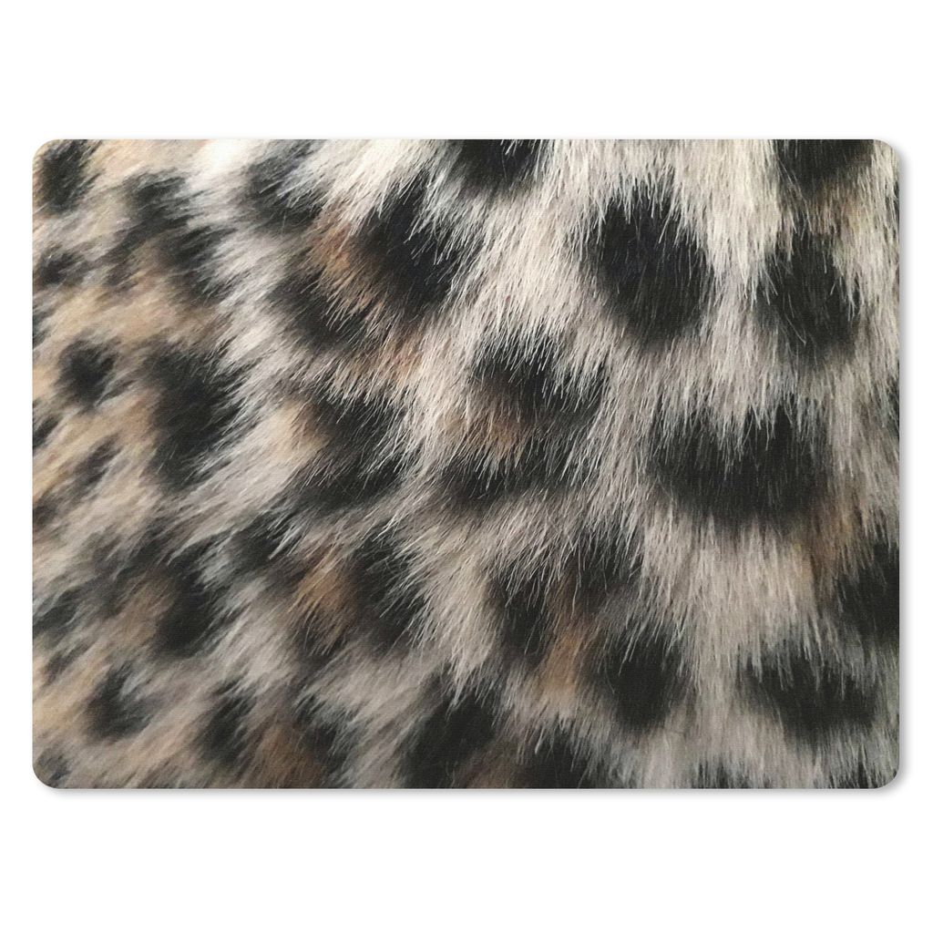 MuchoWow Mauspad Mousepad Nahaufnahme Pantherdruck 40x30 cm - Mousepads - Maus Mat - Pad - Mausunterlage - Anti Rutsch