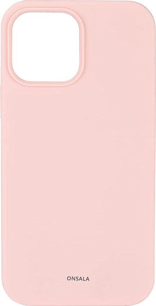 ONSALA Mobilecover Silikon Kreide Pink iPhone 13 Pro Max