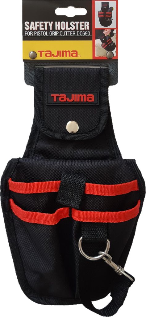Tajima SAFETY HOLSTER Gürteltasche für Fugencutter aus robustem Polyestergewebe
