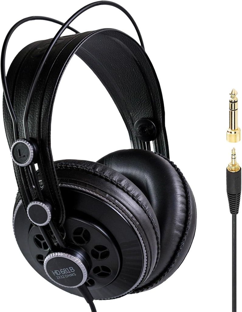 Superlux HD681B, Ohrumschließend, Verkabelt, 10 - 30000 Hz, Produktbild 