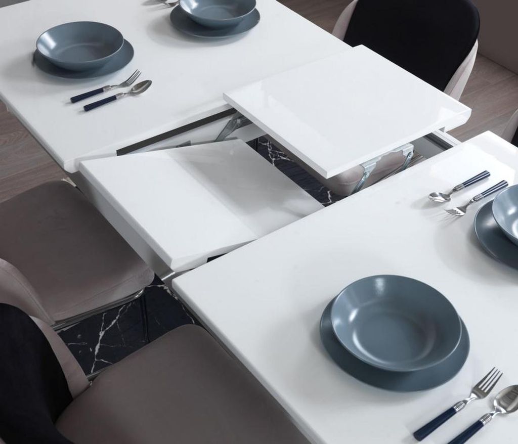 Esszimmer Set Tisch 4x Stühle Anrichte 2х Spiegel Wohnwand 11tlg Garnitur
