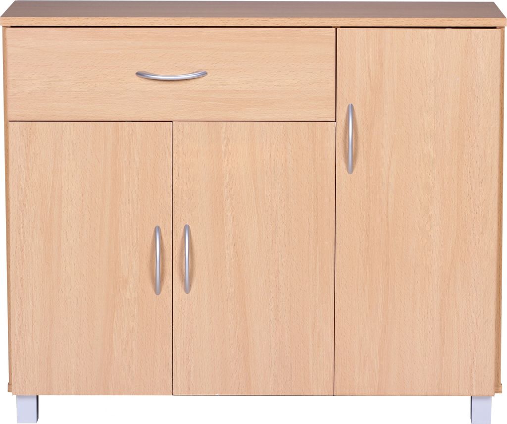 Príborník jarry buk s 1 zásuvkou a 3 dverami 90 x 75 x 30 Obrázok produktu 2