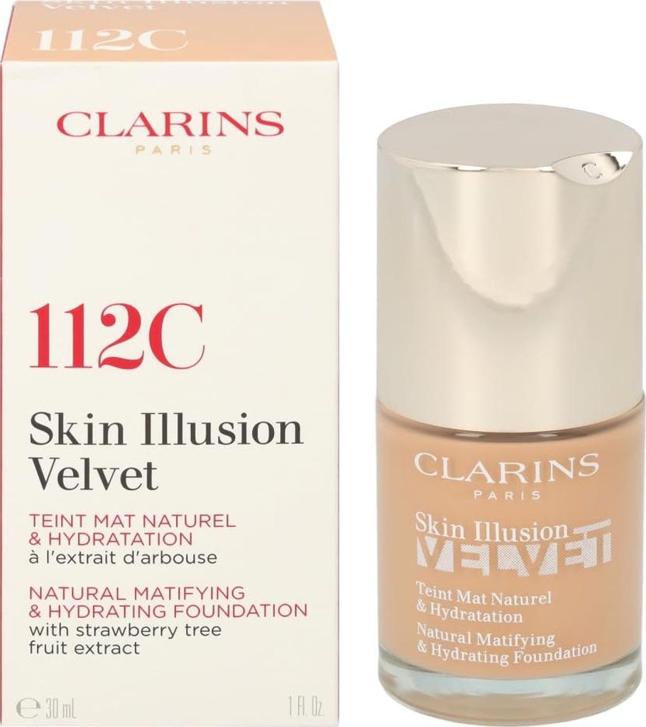 Clarins, Skin Illusion Velvet, Matte, Natural Finish, Immagine del prodotto 