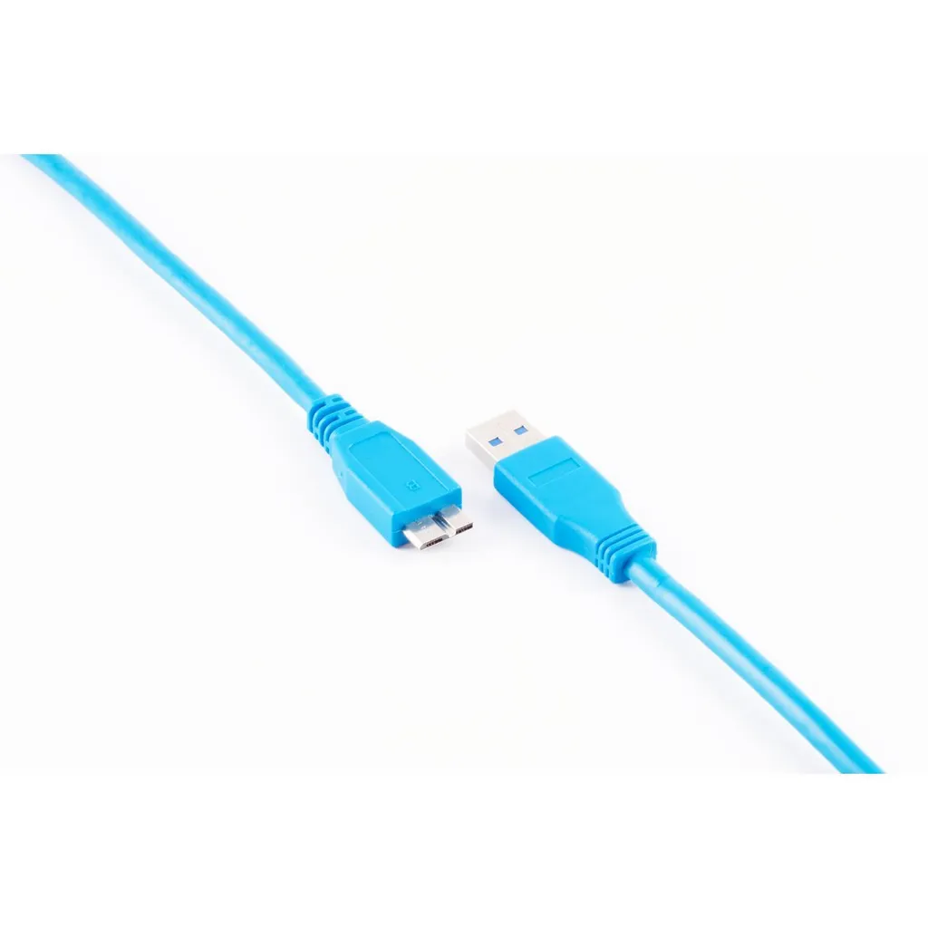 Cavo Micro USB 3.0 Shiverpeaks BASIC-S - Blu 1.8m | USB-A a Micro-B - 4
