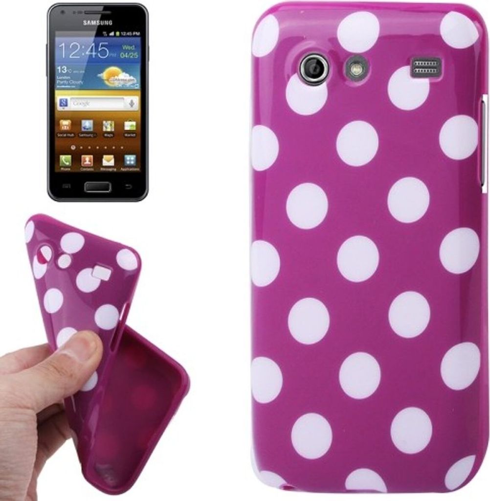 Schutzhülle für Handy Samsung Galaxy S Advance i9070 lila